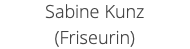 Sabine Kunz (Friseurin)